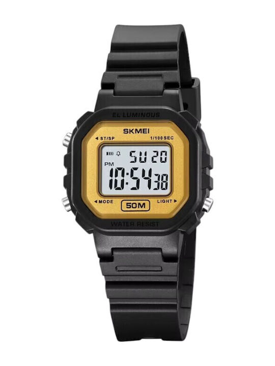 Skmei Digital Women's Watch with Black Rubber S...