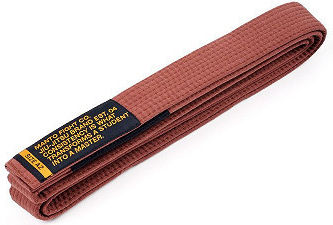 MN-A853-BR-A1 Jiu-Jitsu Belt Brown