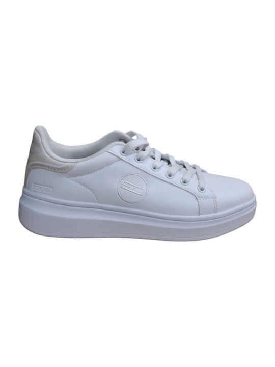 Enrico Coveri Γυναικεία Sneakers Λευκό