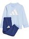 Παιδικό Σετ Φόρμας Light Blue/navy 2τμχ Essentials Big Logo French Terry