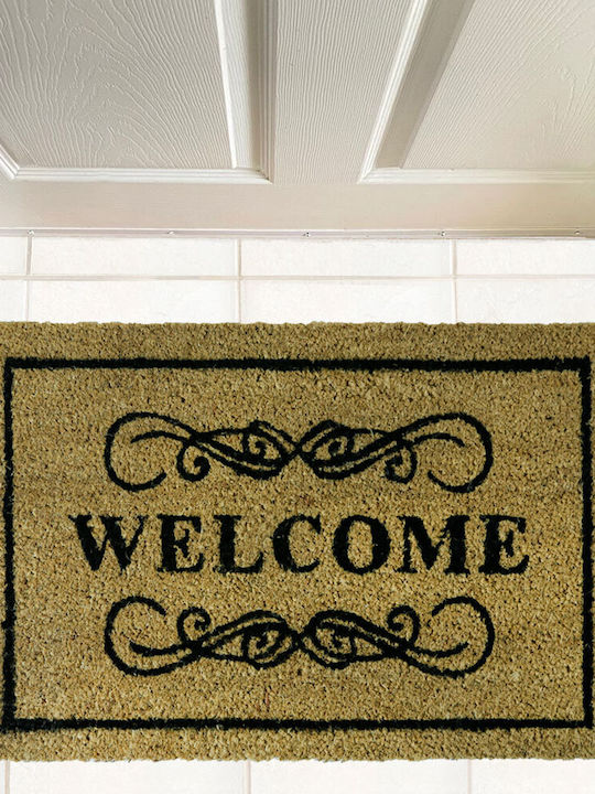 Πατακι Εισοδου Κοκοφοινικα Welcome Sl8584 40x60 San Lorentzo 8584