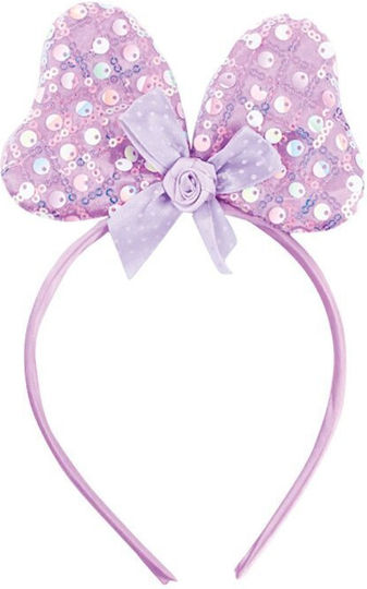 Bow Carnival Headband Purple