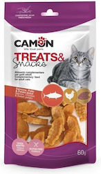 Camon Katzensnack Fischiger Lachs Huhn & Süßkartoffel 60g