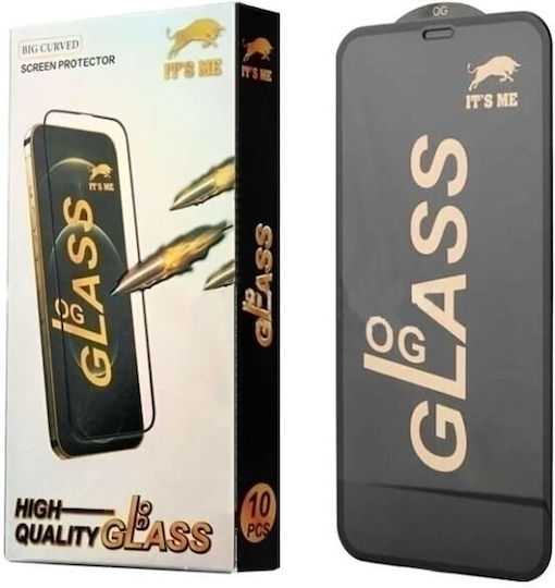Full Glue Full Face Tempered Glass Black (Poco F6)