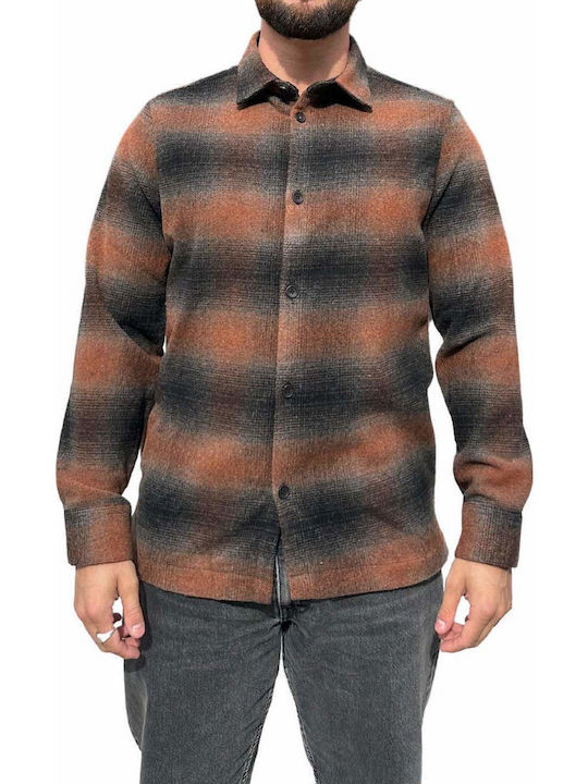Sseinse Cu mânecă lungă Cămașă Carou Plaid