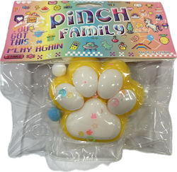 Antistress Pinch Family Squishy Πατούσα Δίχρωμη Pon Pon & Strass 6cm Κίτρινο Antistress Pinch Family Squishy Πατούσα Δίχρωμη Pon Pon & Strass 6cm Κίτρινο