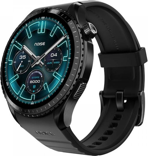 Noise Origin Stainless Steel Smartwatch με SIM (Μαύρο)