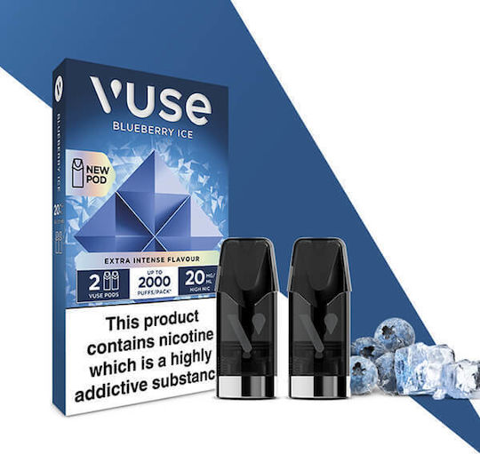 Vuse Ανταλλακτικό Pod Blueberry Ice 2ml 20mg