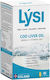 Lysi Cod Liver Oil Ulei de ficat de cod 500mg 80 softgels Unflavoured