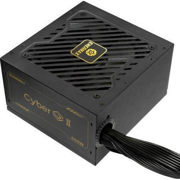 Enermax CyberG II 650W Μαύρο Τροφοδοτικό Υπολογιστή Full Wired 80 Plus Gold