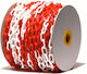 Traffic Chain Made of Plastic in Red Colour 25m x 0.8cm
