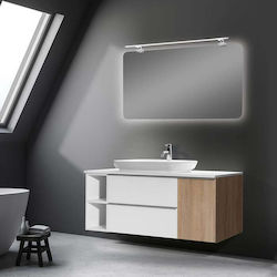 Mabo Waschtisch ohne Waschbecken mit Spiegel Pl...