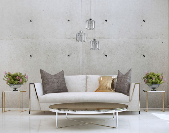Agora Lighting Κρεμαστό Φωτιστικό Kwarc 56x56x70εκ. Agora Lighting Κρεμαστό Φωτιστικό Kwarc 56x56x70εκ.