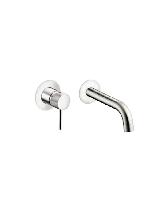 Tema Set Mixer & Gură Îngropată pentru Lavabo Bronz
