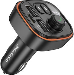 Borofone FM Transmitter Αυτοκινήτου mit USB / Typ-C