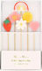 Κεράκια Happy Face Icons 6τμχ