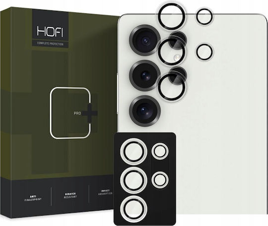 Hofi Camring Pro+ Kameraschutz Gehärtetes Glas Transparent für das Galaxy S25 Ultra