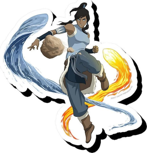 Legend Korra Bending Funky Chunky Magnet