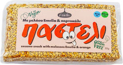Emelia Παστέλι Μελάσα Emelia & Πορτοκάλι 50gr