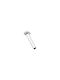 Sun Light Metallisch Einbau Spot mit integriertem LED und Natürliches Weißes Licht Weiß 2.3x2.3cm. 1Stück