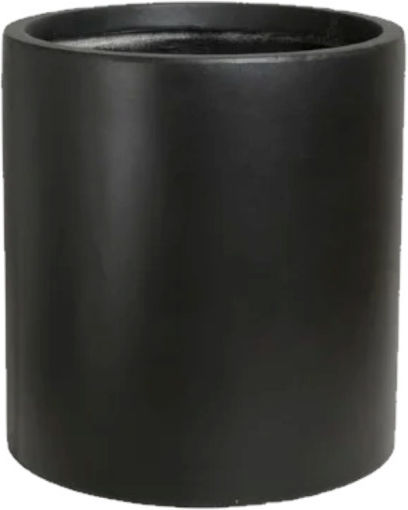 Harmony Pot Ceramic Black 58x58x56.5cm.
