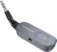 Borofone Bc51 Clear Way Aux Audio Bluetooth Receiver Grey