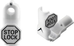 Volte-tel Αντικλεπτικη Ασφαλεια Γαντζου Stop Lock 8mm White Volte-tel Αντικλεπτικη Ασφαλεια Γαντζου Stop Lock 8mm White
