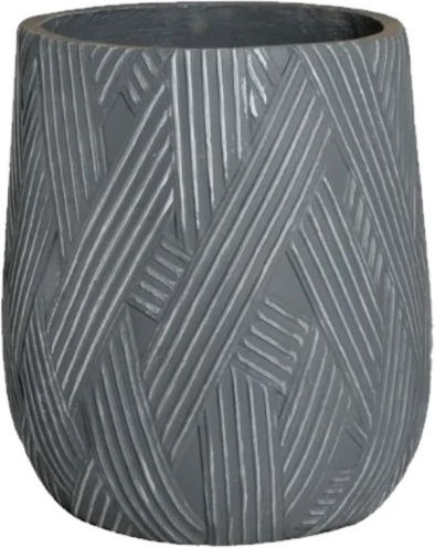 Harmony Pot Ceramic Grey 30x30x40cm.
