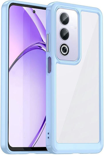 Acrylic Back Cover Πλαστικό / Σιλικόνης Γαλάζιο (Oppo A80 5G)