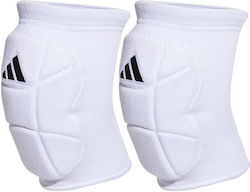adidas Elite Youth Volley Kneepads JJ2468 Volleyball-Kniepolster Kinder Weiß