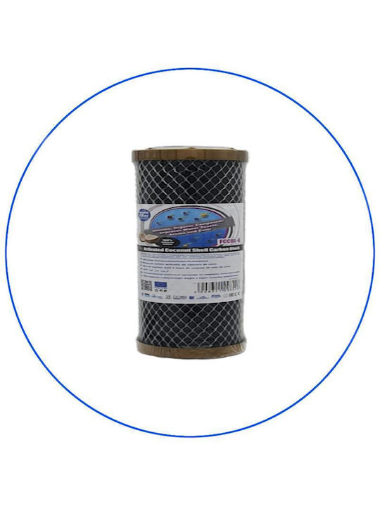 Aqua Filter Countertop and Under Sink Water Filter Replacement made of Activated Carbon 10" Big-Blue 5 μm