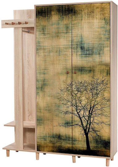 Garmanto Έπιπλο Εισόδου με Παπουτσοθήκη Multi 135x36x194εκ.