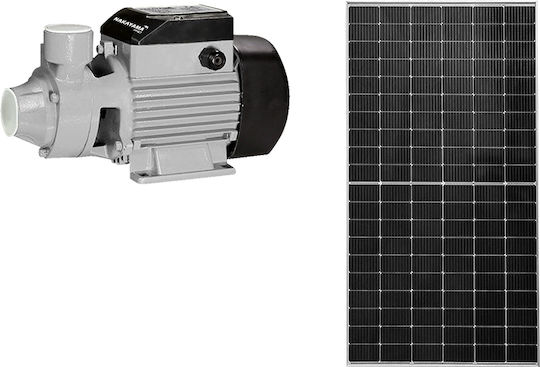Pompa de apă fotovoltaică Nakayama Pro Np2200 24v 210w înălțime maximă 25m & panou 450w