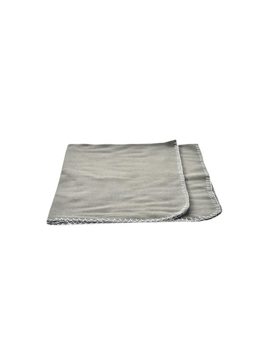 Pet Camelot Weiche Wendedecke Hellgrau-Beige 100x70cm