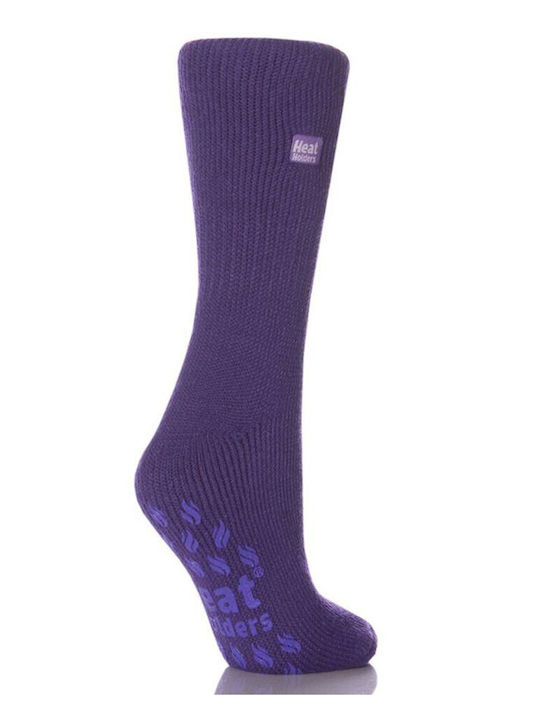 Heat Holders Damen Thermo Socken Lila