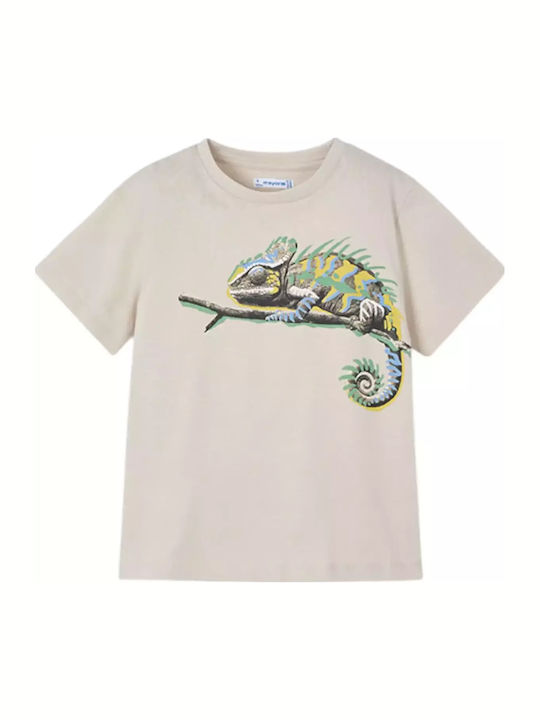 Παιδικό T-shirt Μπεζ Chameleon