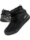 Leather Snow Boots with Rubber Black