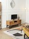 TV Stand 110 X 48 X 40 cm Low Model Felix Lounge Edition Collection Black Hd0300