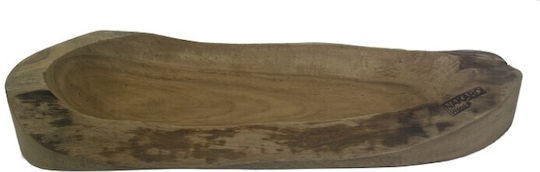 Nakaro Wood Servierplatte Hölzernes 40x22cm 1Stück