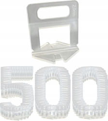 Tile Levelling Clips 2.0 mm Set 100 Pieces X5