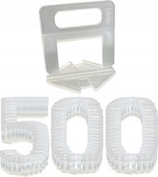 Tile Leveling Clips 1.0 Mm Set 100 Pieces X5