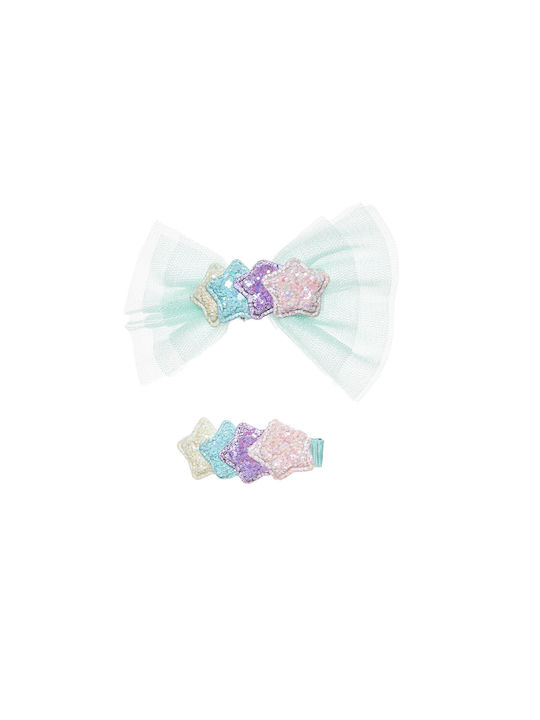 Tulle Glitter Hair Clip