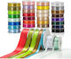 Satin Fabric Ribbon 10mmx50m Various Colors