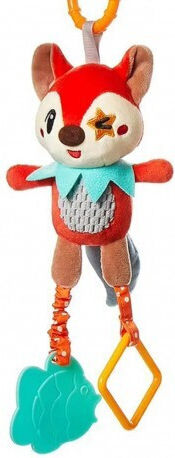 Lazarid Pendant Toy for Crib and Stroller with Teether for 0++ Months
