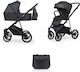 Riko Velar Adjustable 2 in 1 Baby Stroller Coal...