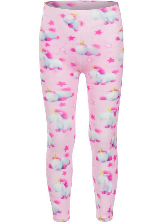 Minions Kids Long Legging Pink