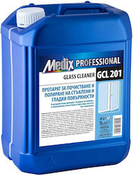 Medix Professional Препарат за почистване на стъкла 5L Gcl 201 Син Medix Professional Препарат за почистване на стъкла 5L Gcl 201 Син