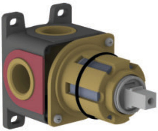 Eingebauter Mischerkörper 1 Fluss Neuer Typ Box Unibox Ottone Meloda 03c09-00