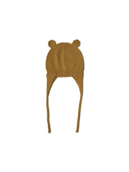 Liewood Kids Beanie Knitted Brown