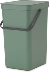 Brabantia Πλαστικός Κάδος Απορριμμάτων 16lt Πράσινος